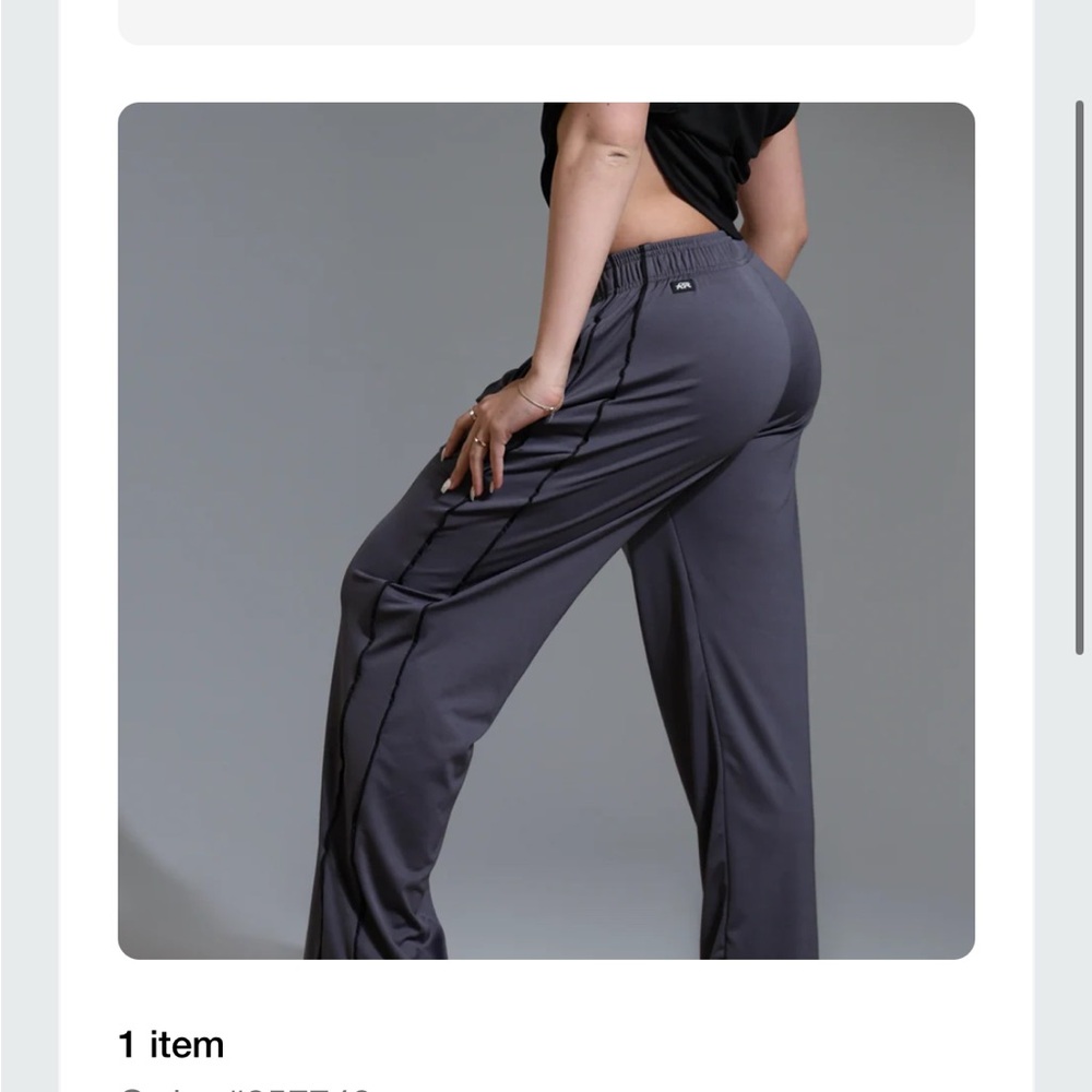 Tiger Friday Women's Gray Pants